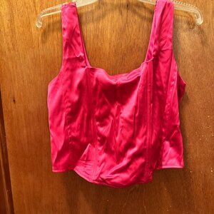 Torrid hot pink bustier size 0